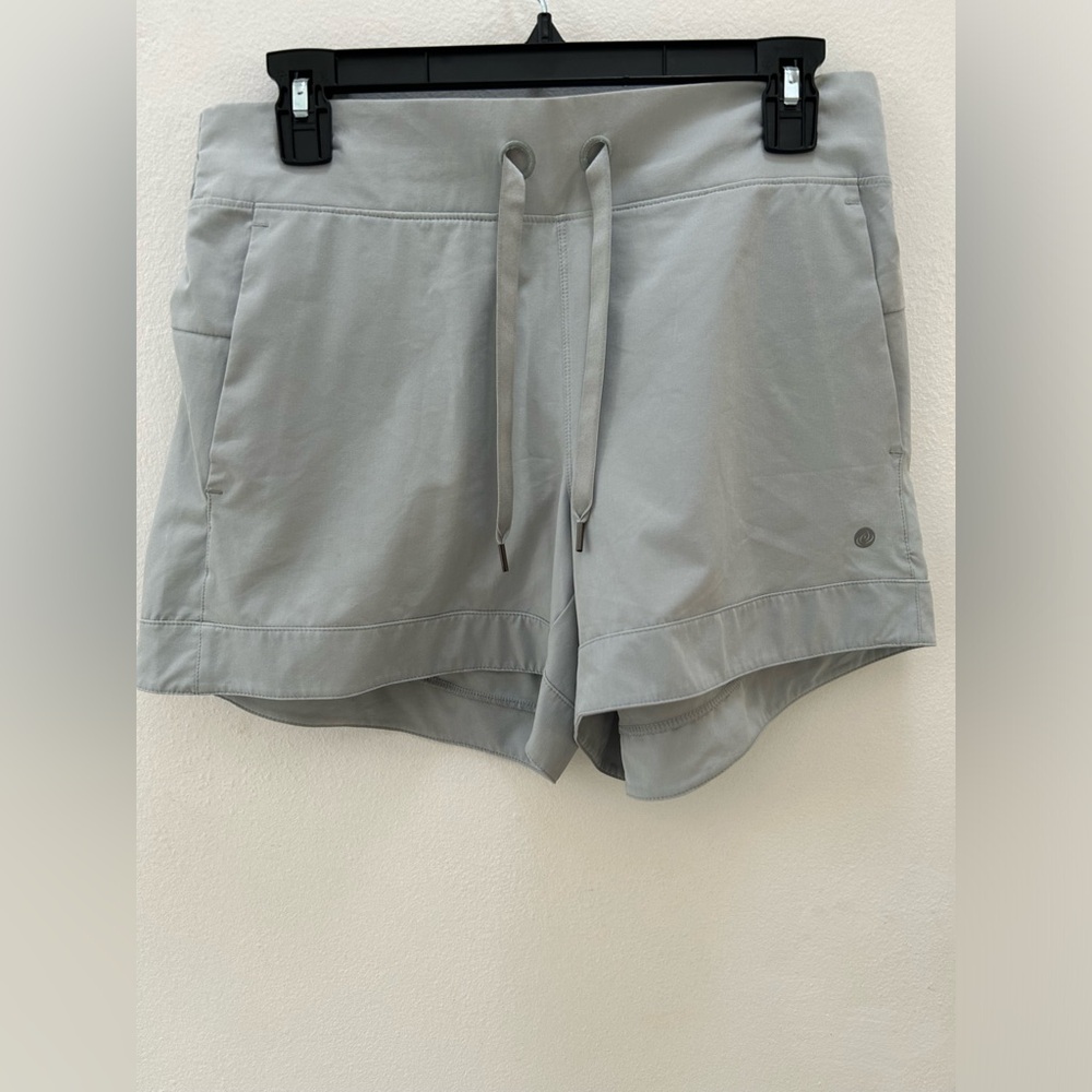 Apana Light Gray Athletic Shorts for women